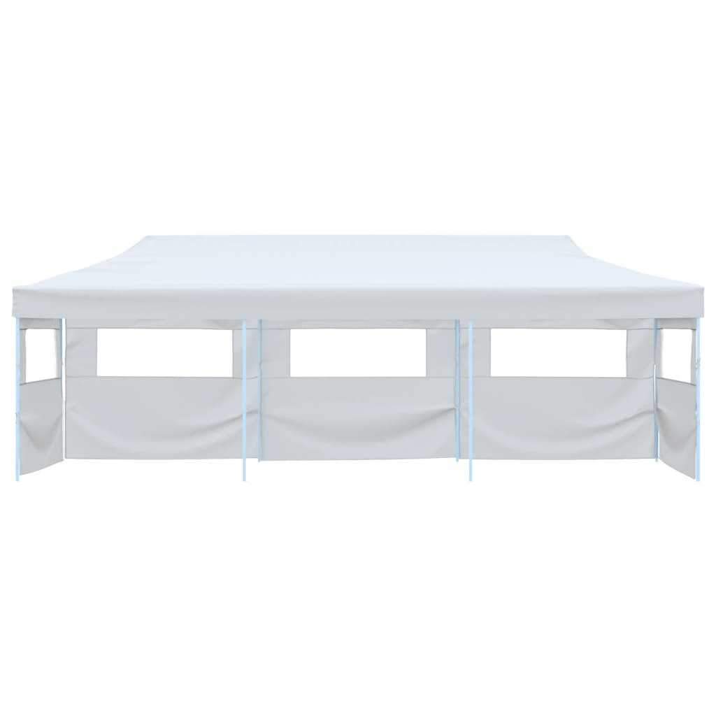 Tenda para festas pop-up dobrável c/ 5 paredes 3x9 m branco