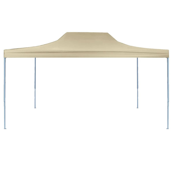 Tenda dobrável profissional para festas 3x4 m aço creme