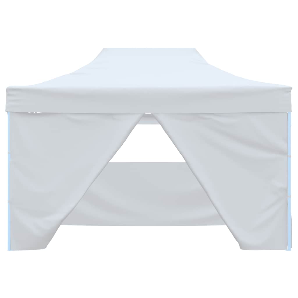 Tenda dobrável profissional festas 4 paredes 3x4m aço branco