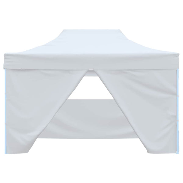 Tenda dobrável profissional festas 4 paredes 3x4m aço branco