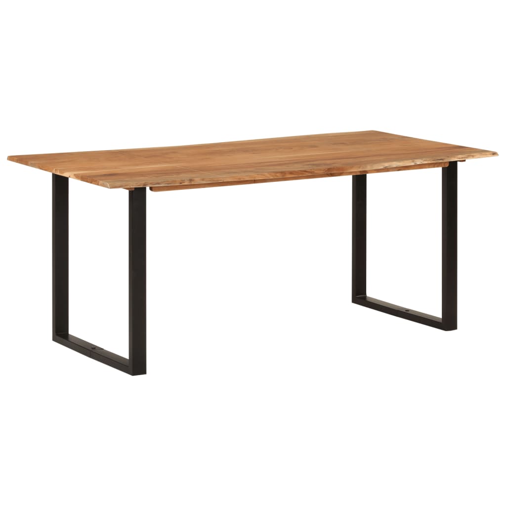 Mesa de jantar 180x90x76 cm madeira de acácia maciça