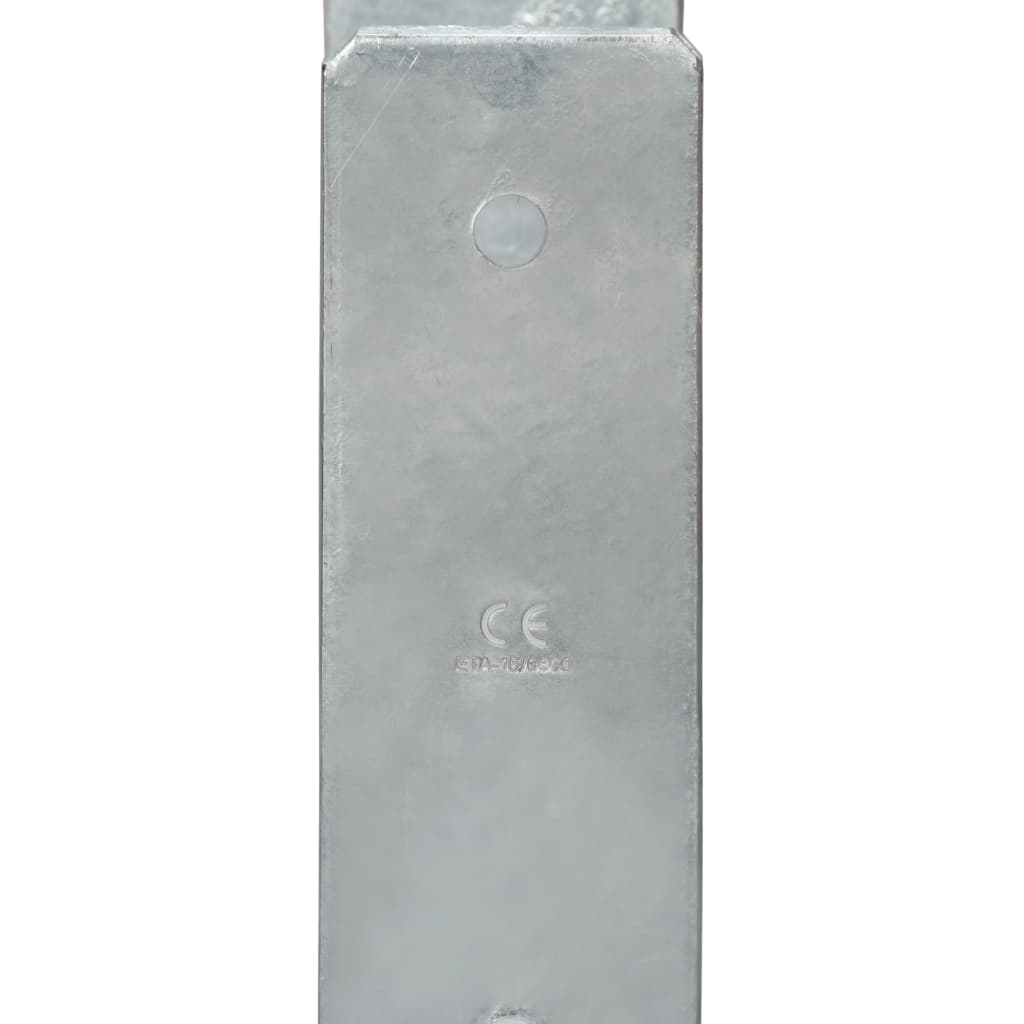 Âncoras de vedação 6 pcs 14x6x60 cm aço galvanizado prateado