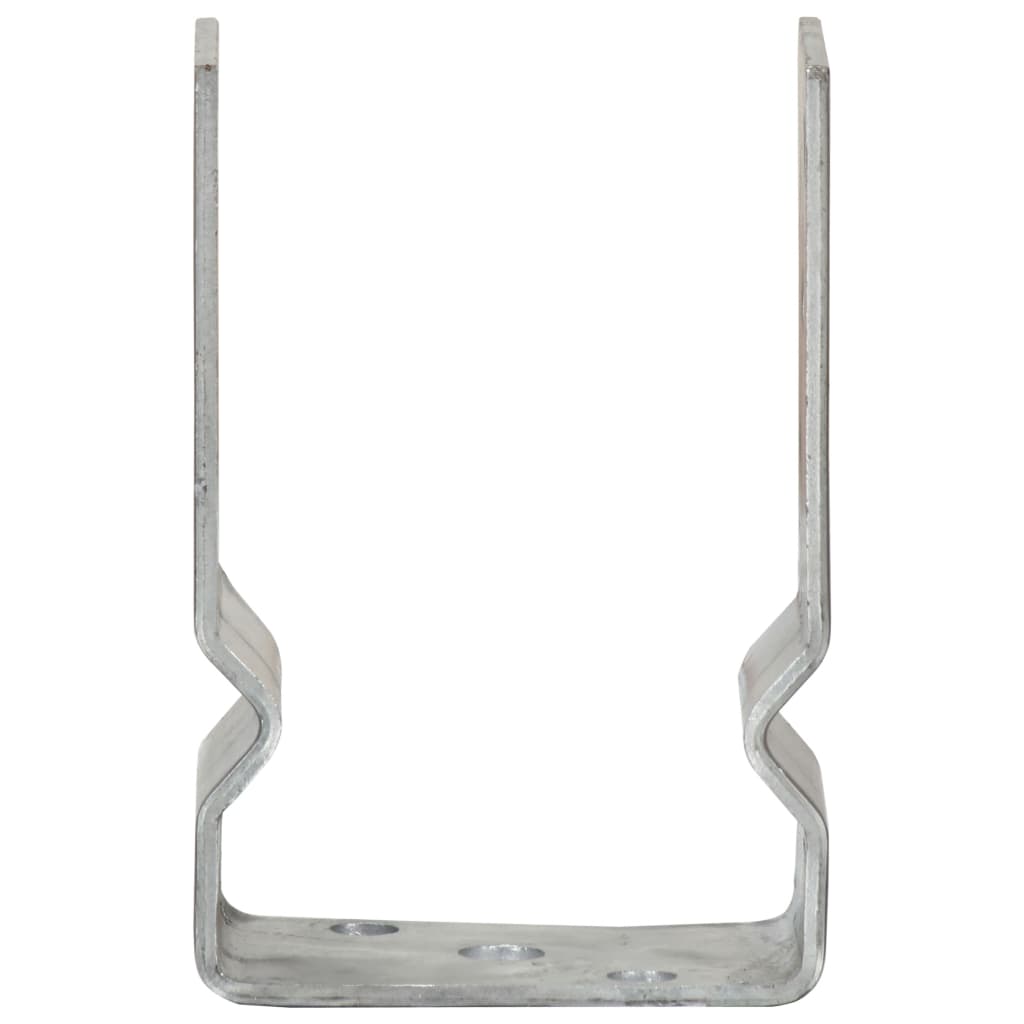 Âncoras de vedação 6 pcs 9x6x15 cm aço galvanizado prateado
