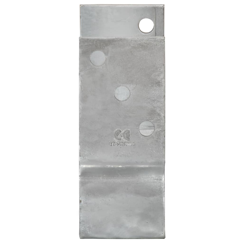 Âncoras de vedação 12 pcs 9x6x15 cm aço galvanizado prateado