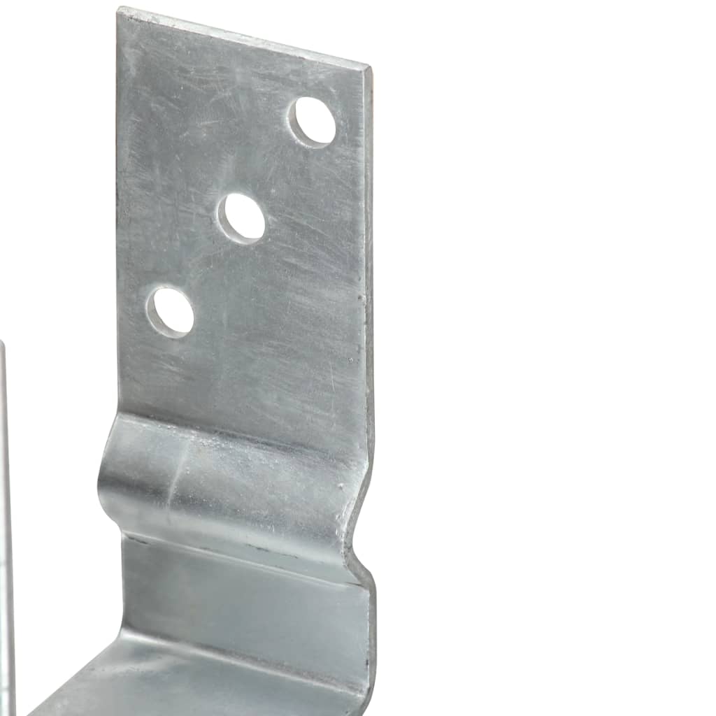 Âncoras de vedação 6 pcs 12x6x15 cm aço galvanizado prateado