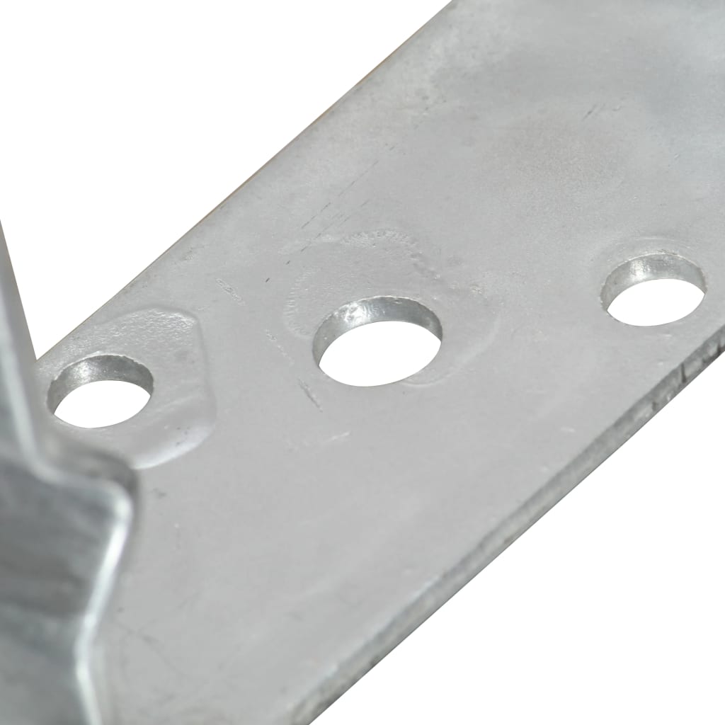 Âncoras de vedação 6 pcs 12x6x15 cm aço galvanizado prateado