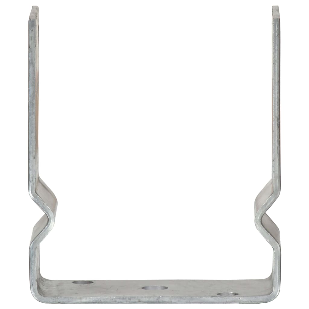 Âncoras de vedação 12 pcs 12x6x15 cm aço galvanizado prateado