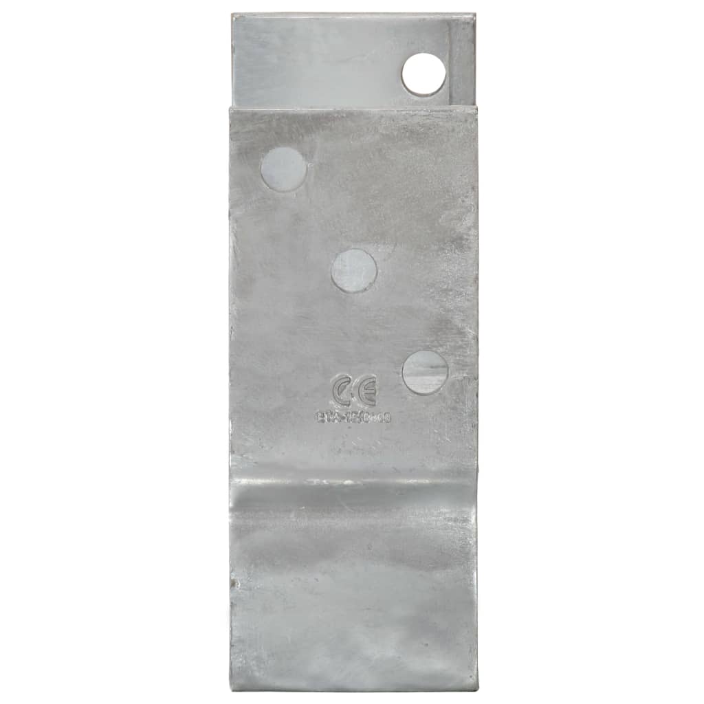 Âncoras de vedação 12 pcs 12x6x15 cm aço galvanizado prateado