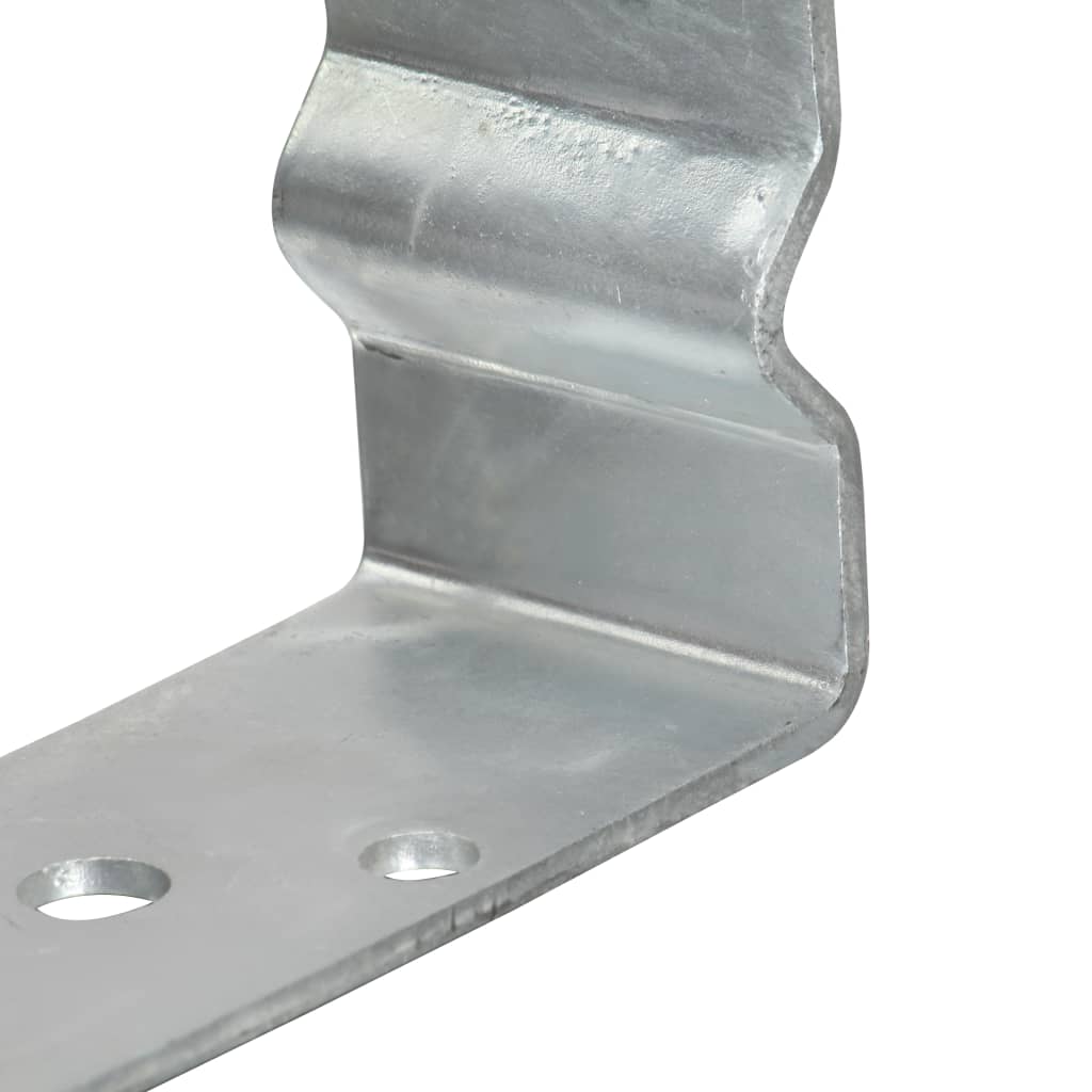 Âncoras de vedação 12 pcs 12x6x15 cm aço galvanizado prateado