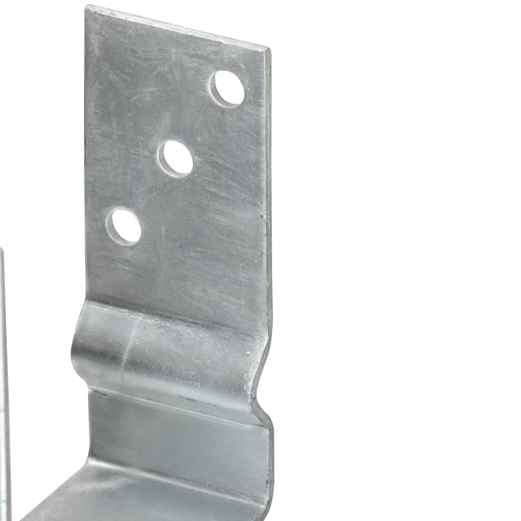 Âncoras de vedação 12 pcs 12x6x15 cm aço galvanizado prateado
