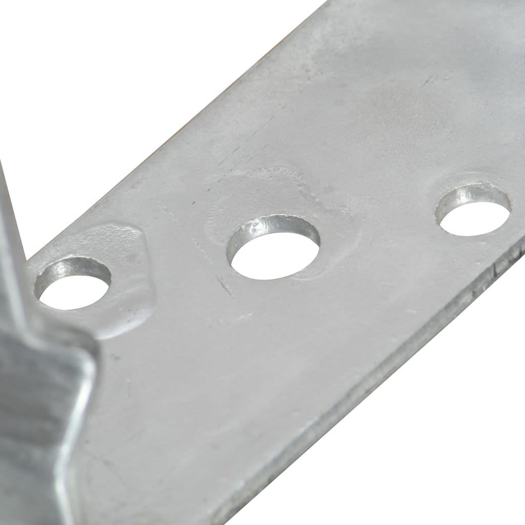 Âncoras de vedação 12 pcs 12x6x15 cm aço galvanizado prateado