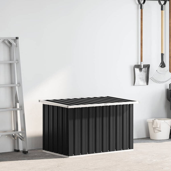 Caixa de arrumação para jardim 109x67x65 cm antracite
