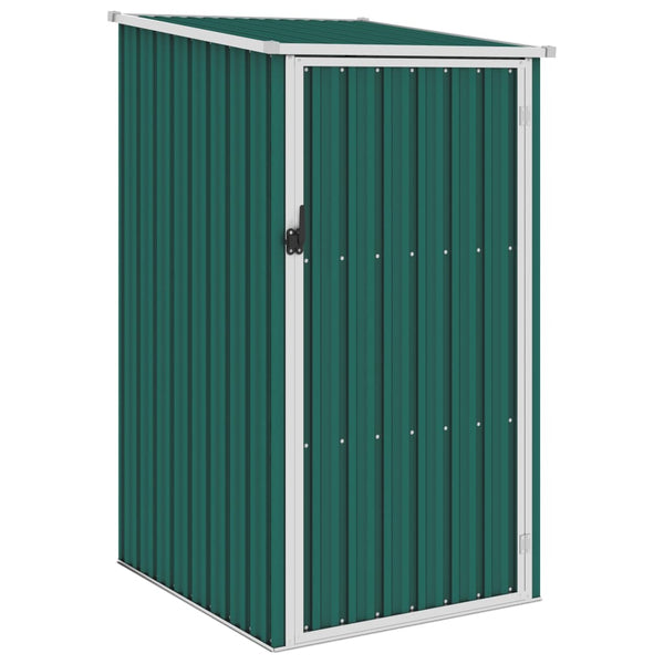 Abrigo de jardim 87x98x159 cm aço galvanizado verde