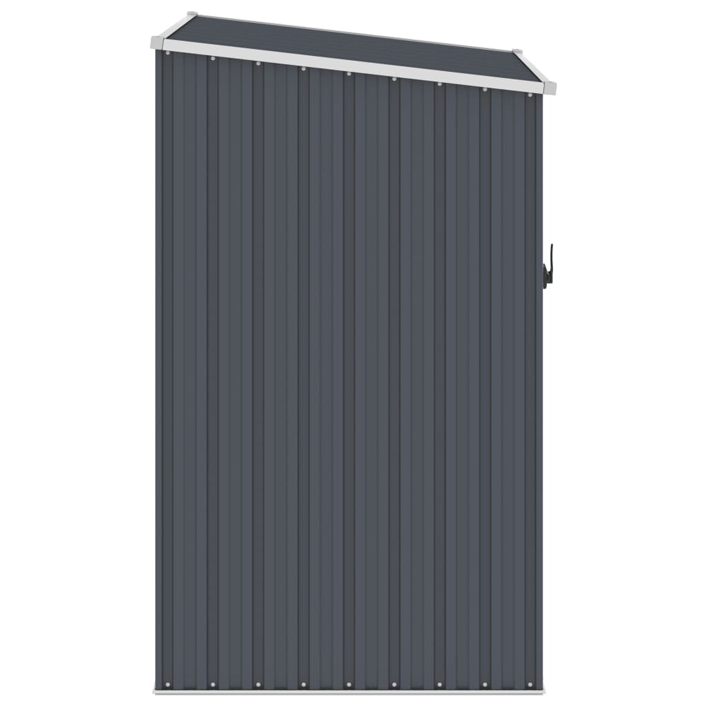Abrigo de jardim 87x98x159 cm aço galvanizado antracite