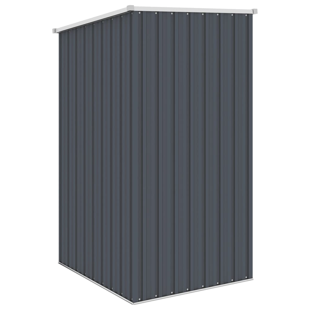 Abrigo de jardim 87x98x159 cm aço galvanizado antracite