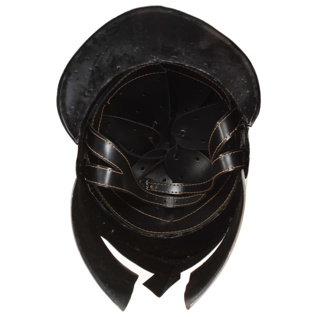 Capacete de soldado grego réplica LARP aço bronze