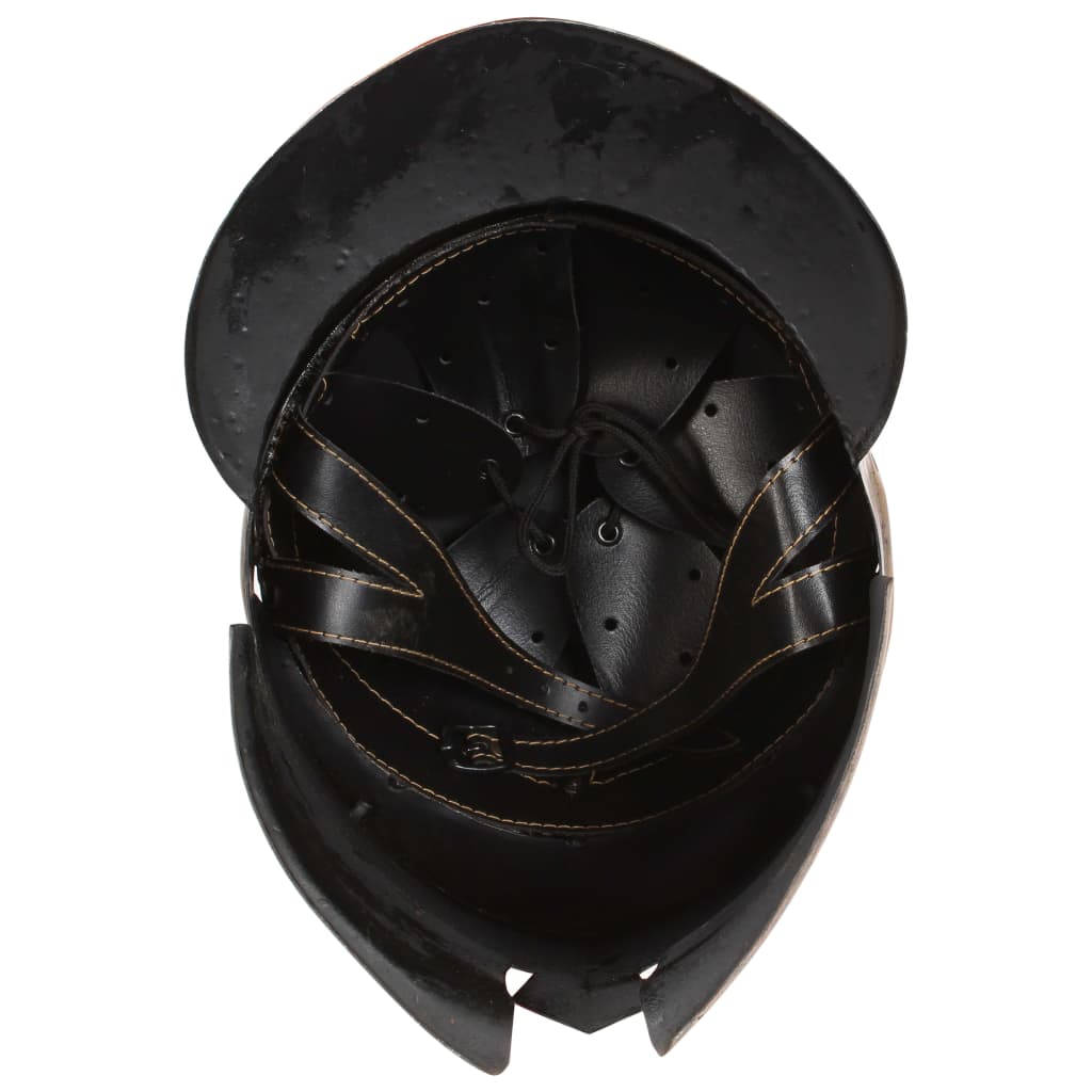 Capacete de soldado grego réplica LARP aço cor cobre