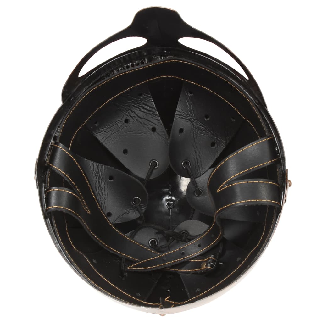 Capacete soldado viking réplica LARP aço cobre