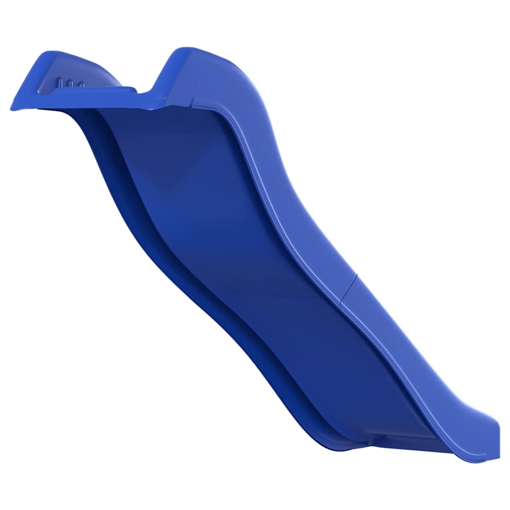 Escorrega de brincar 175x38x23 cm polipropileno azul