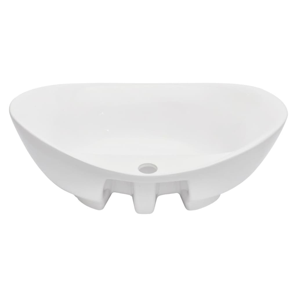 Conjunto de móveis de casa banho 2 peças cerâmica cinzento
