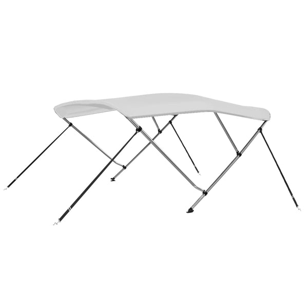 Toldo em 3 arcos Bimini 183x160x137 cm branco