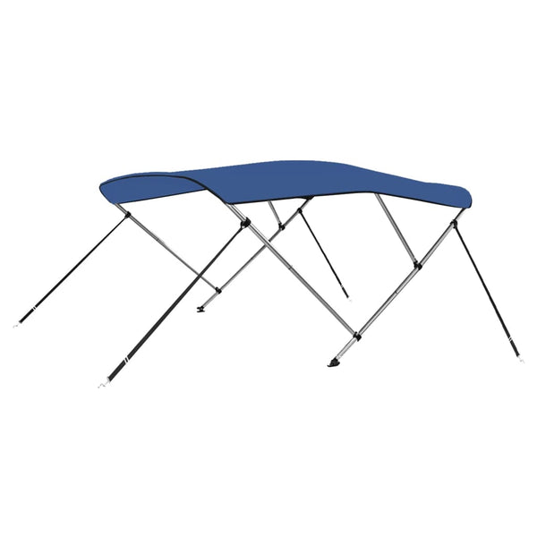 Toldo em 3 arcos Bimini 183x160x137 cm azul