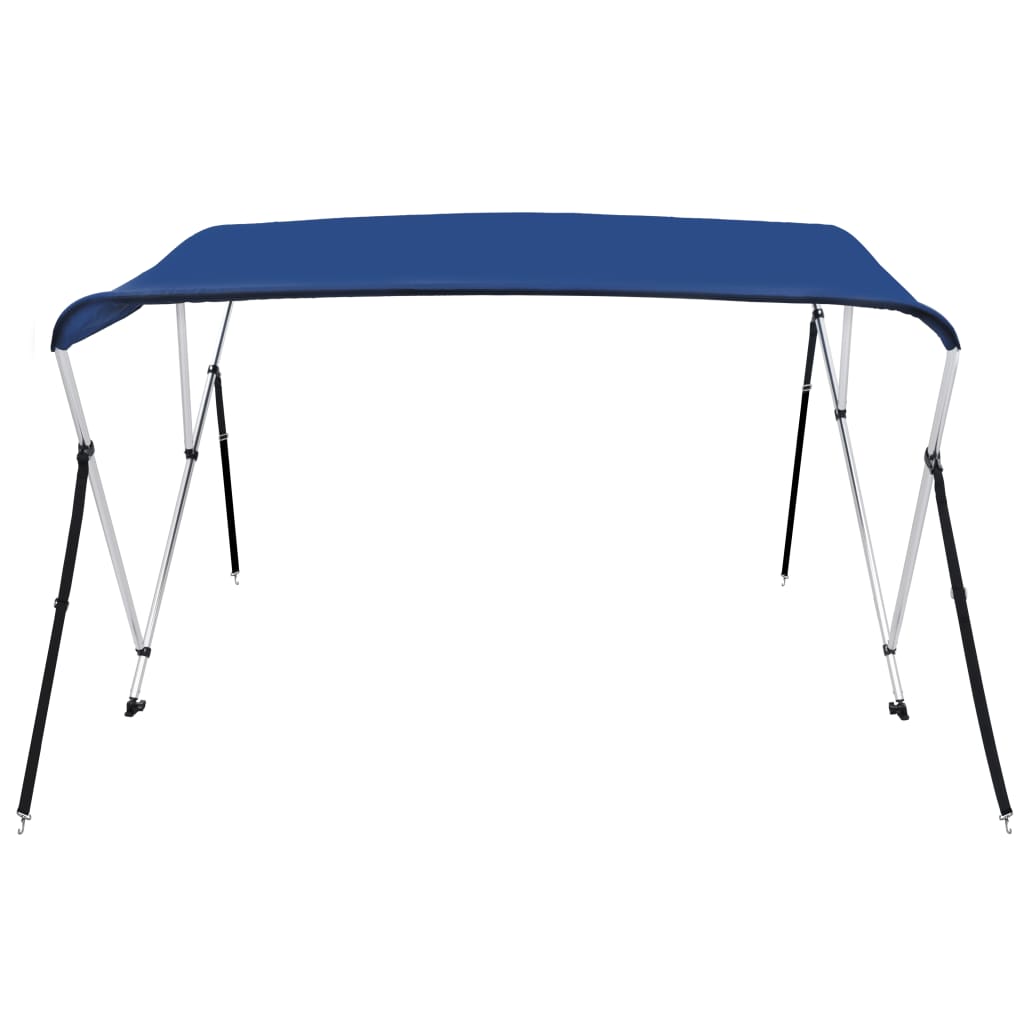 Toldo em 3 arcos Bimini 183x180x137 cm azul