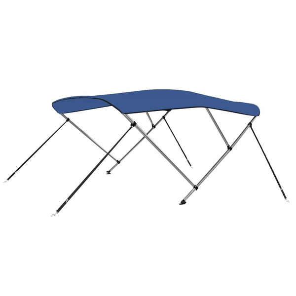 Toldo em 3 arcos Bimini 183x196x137 cm azul