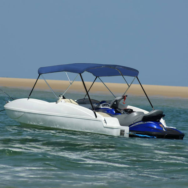 Toldo em 3 arcos Bimini 183x196x137 cm azul