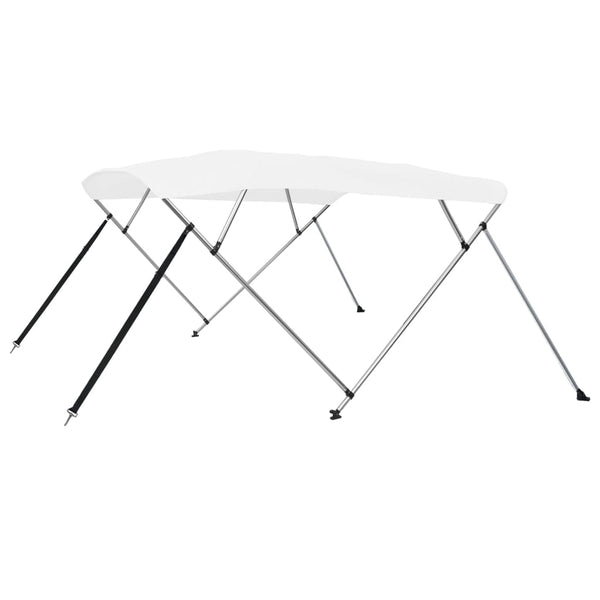 Toldo em 4 arcos Bimini 243x210x137 cm branco