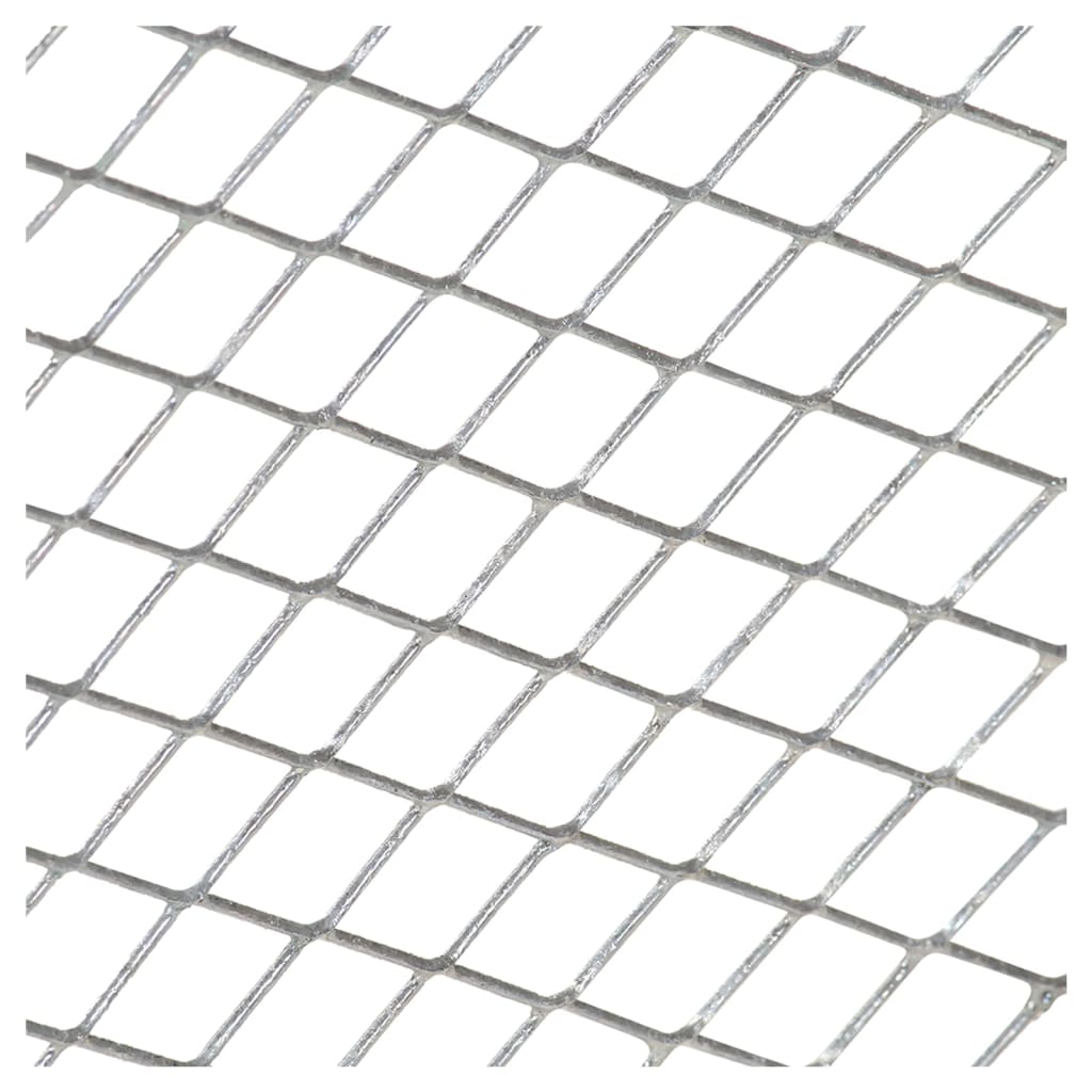 Compostor de jardim 85x85x70 cm ferro galvanizado