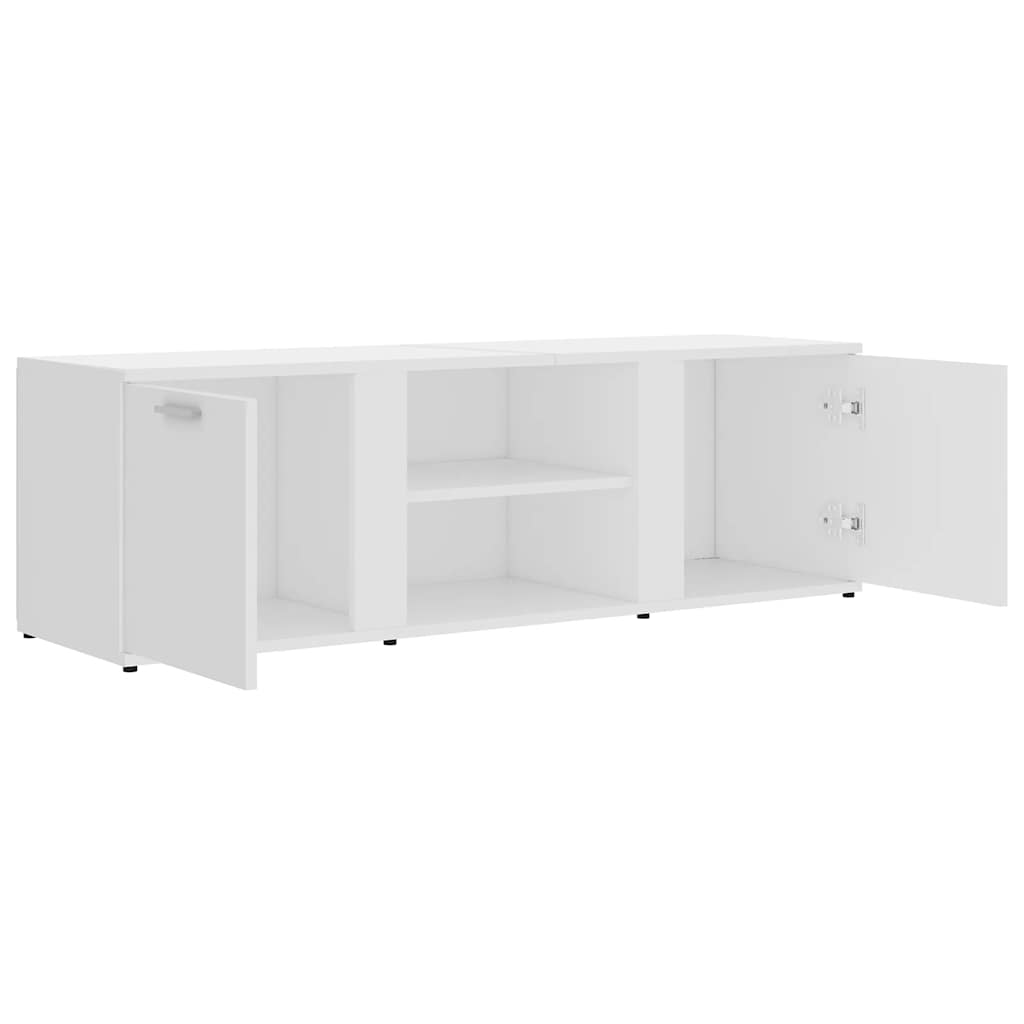 Móvel de TV 120x34x37 cm derivados de madeira branco
