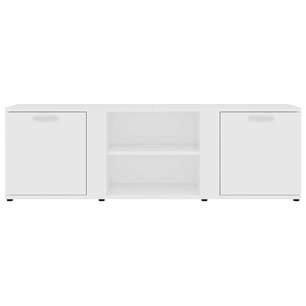Móvel de TV 120x34x37 cm derivados de madeira branco