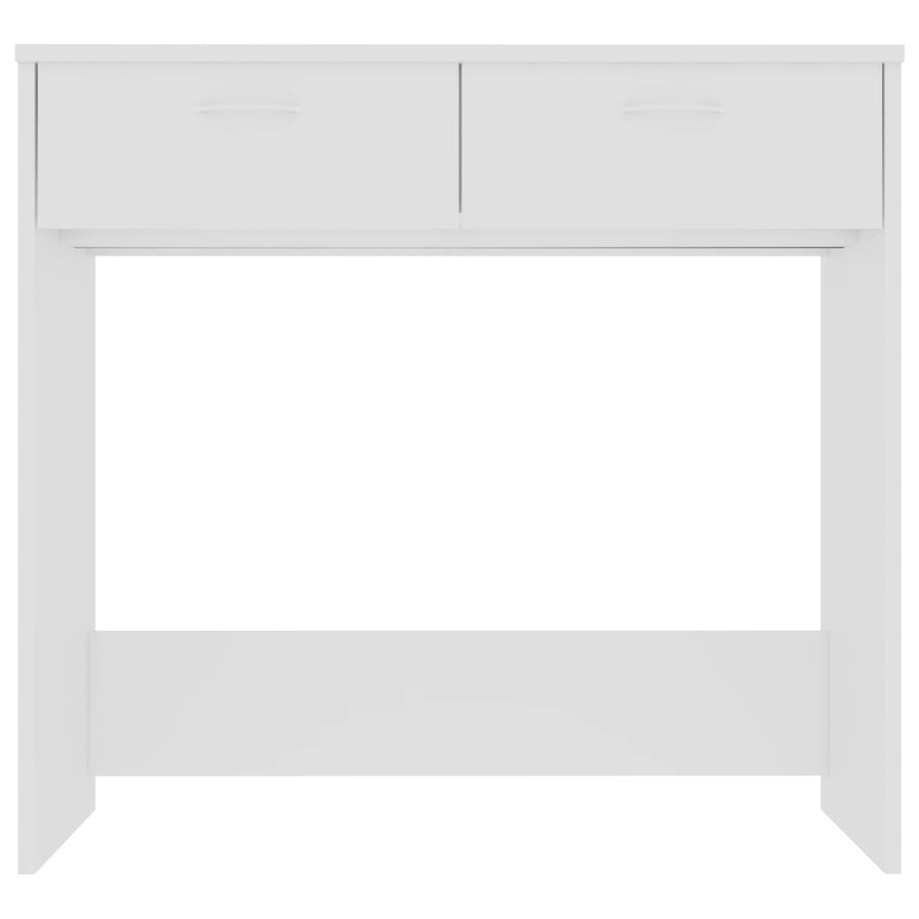 Secretária 80x40x75 cm derivados de madeira branco