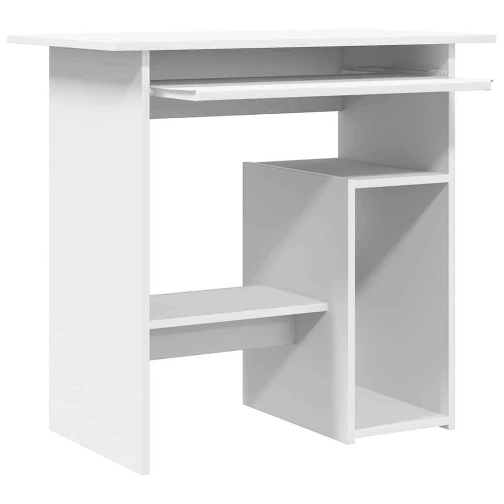 Secretária 80x45x74 cm derivados de madeira branco