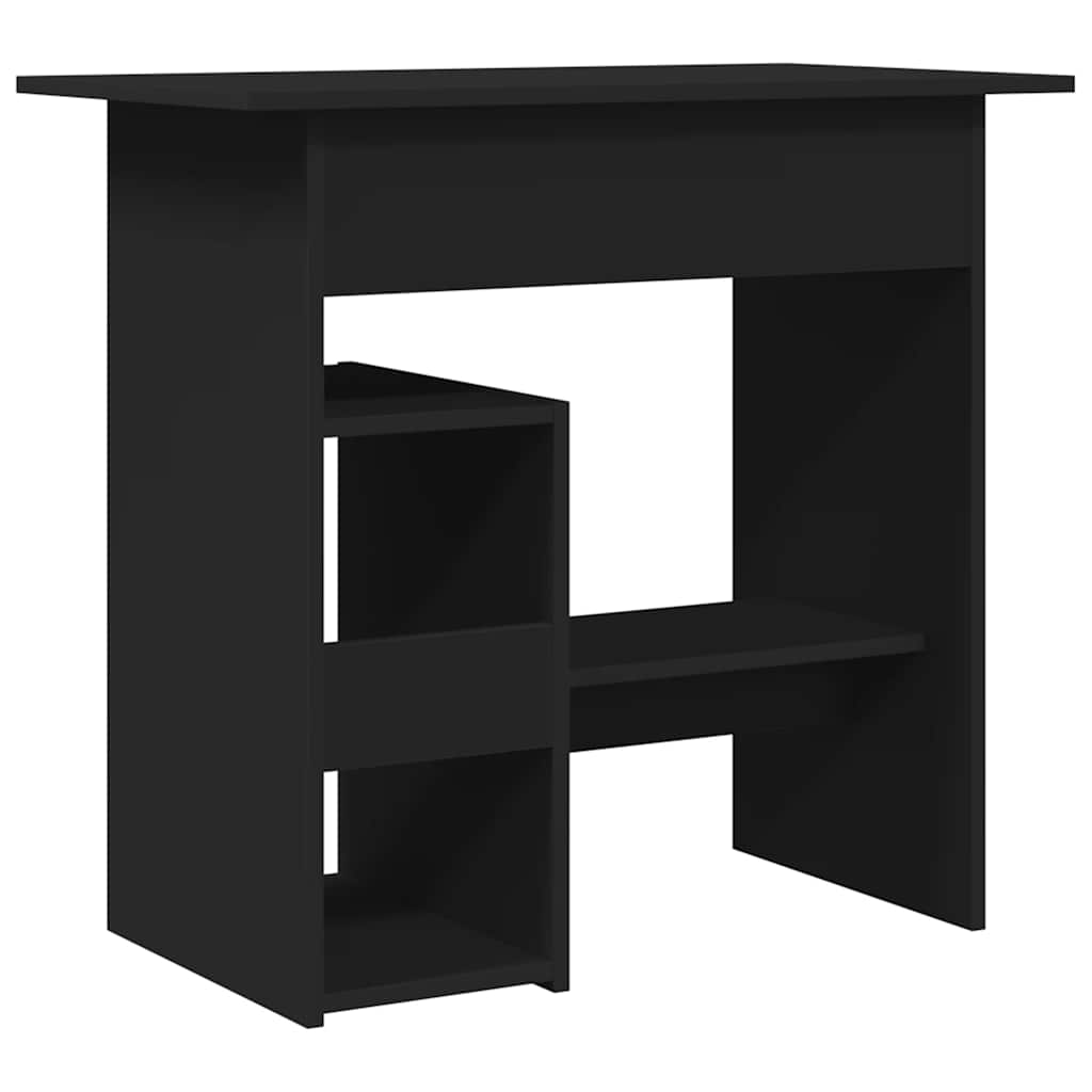 Secretária 80x45x74 cm derivados de madeira preto
