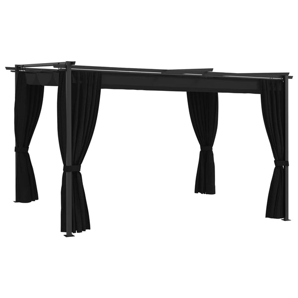 Gazebo 4x3 m antracite