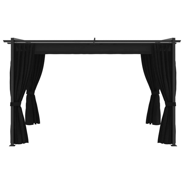 Gazebo 4x3 m antracite