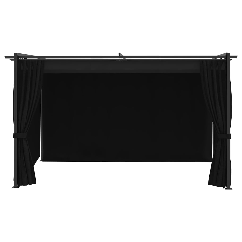 Gazebo 4x3 m antracite