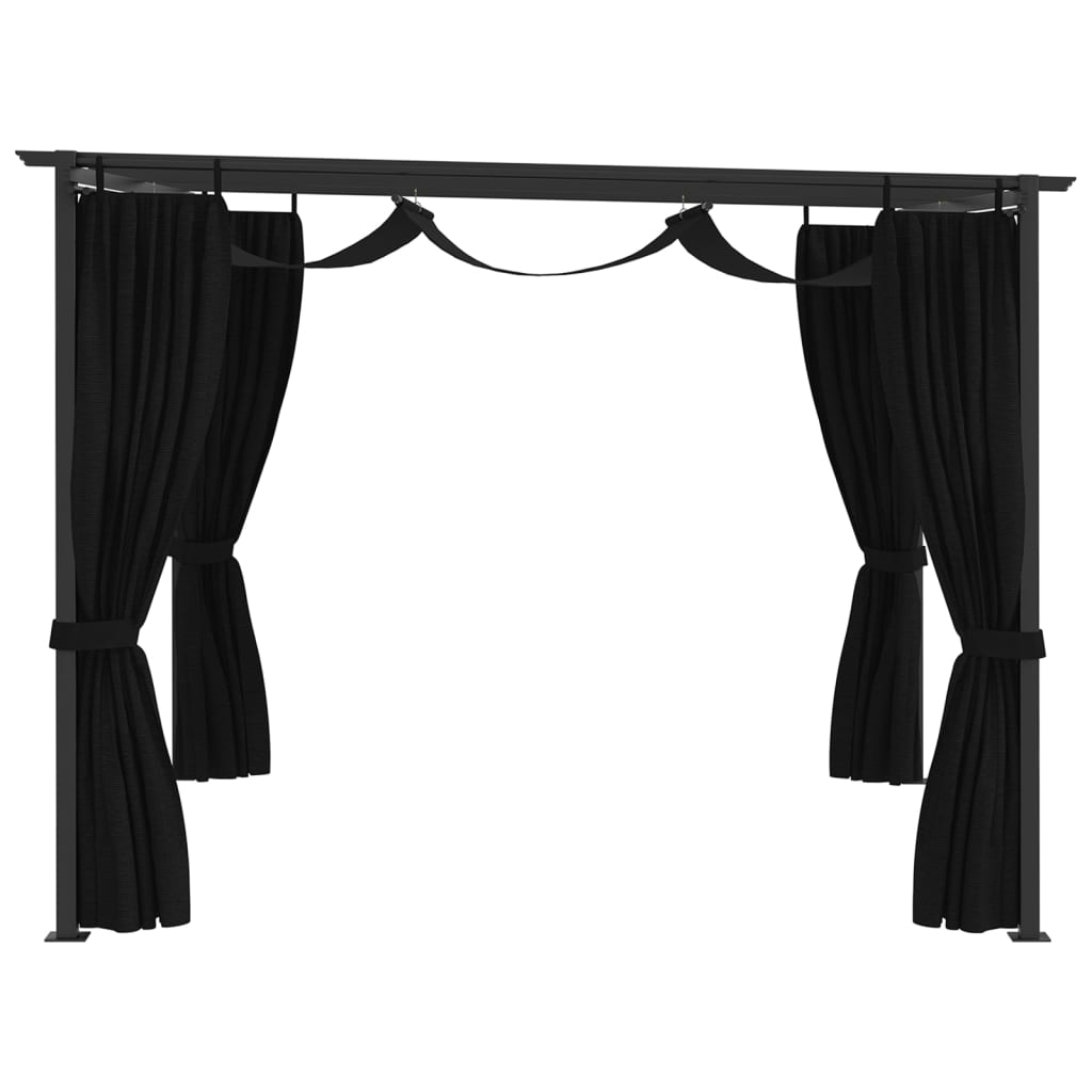 Gazebo 4x3 m antracite