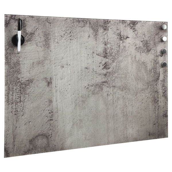 Quadro magnético em vidro para parede 60x40 cm