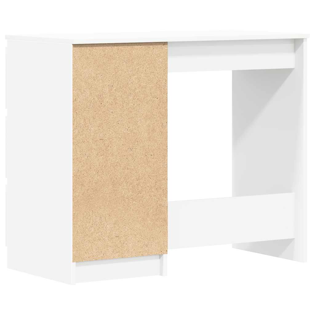 Secretária 90x45x76 cm derivados de madeira branco