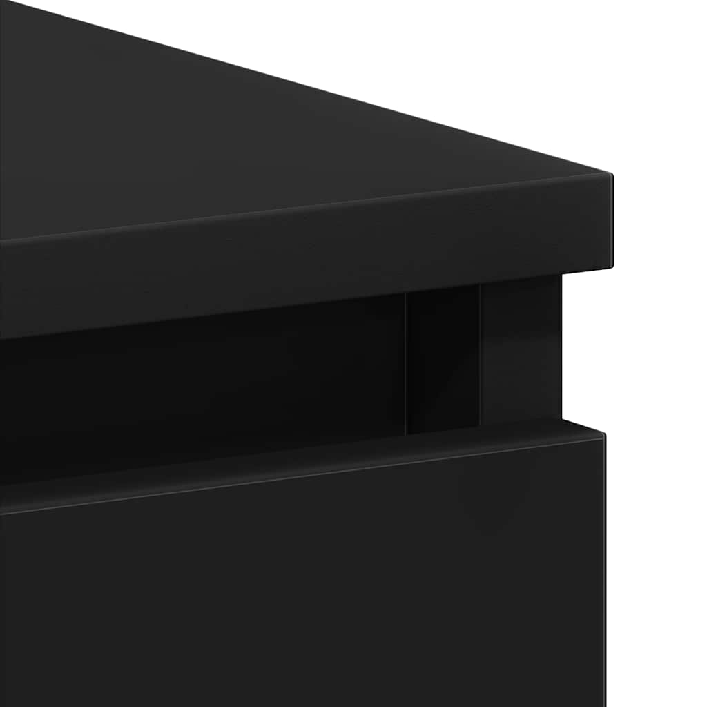 Secretária 90x45x76 cm derivados de madeira preto