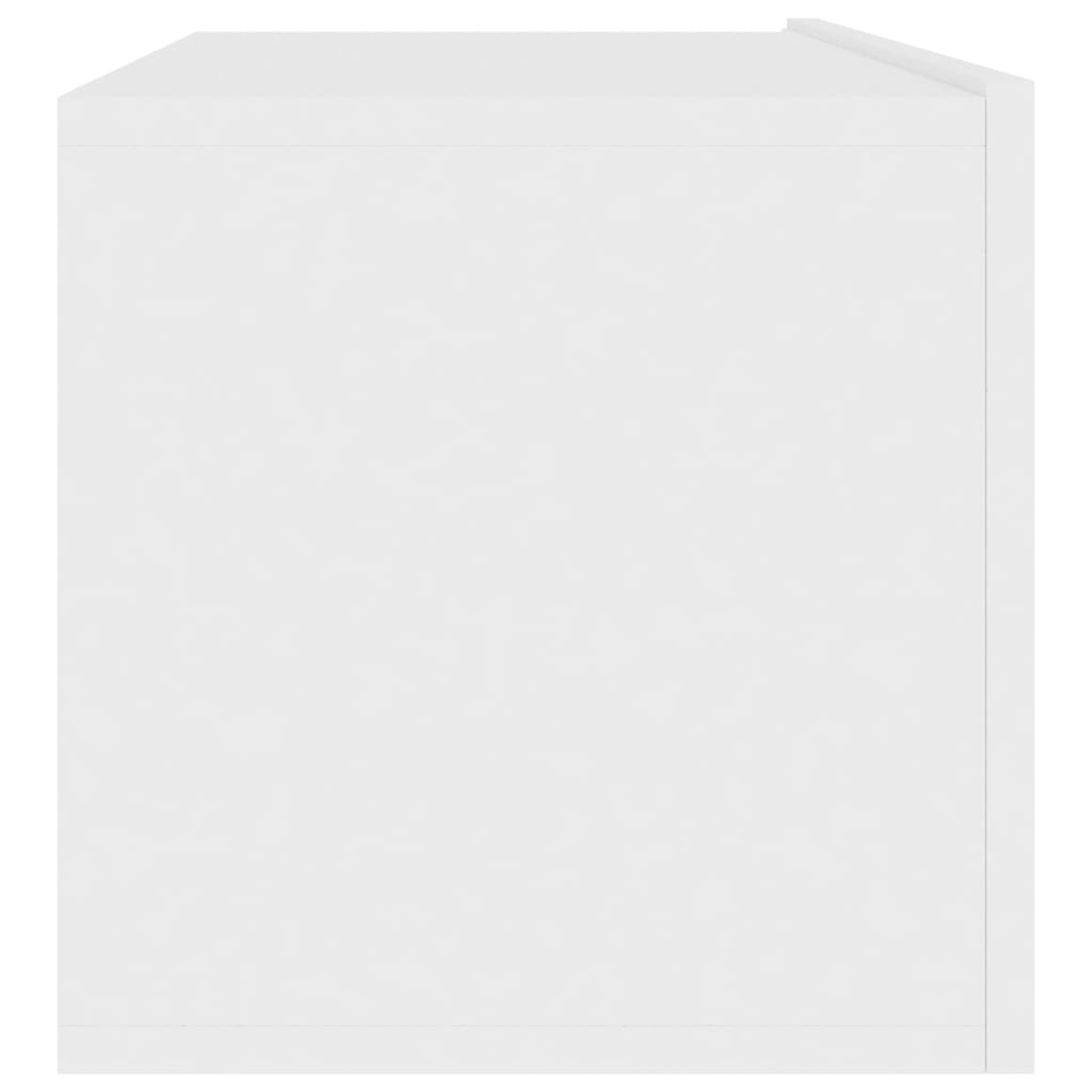 Móvel de TV 100x30x30 cm derivados de madeira branco