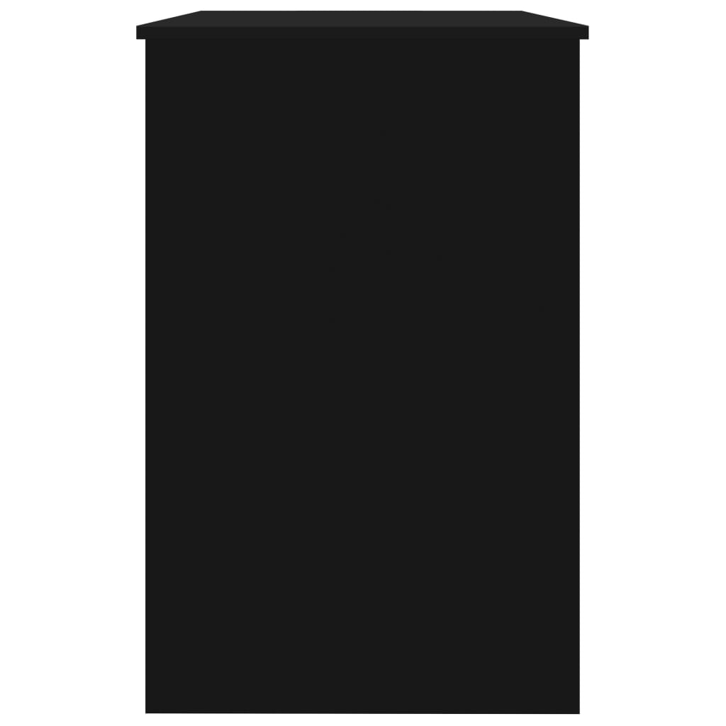 Secretária 100x50x76 cm derivados de madeira preto