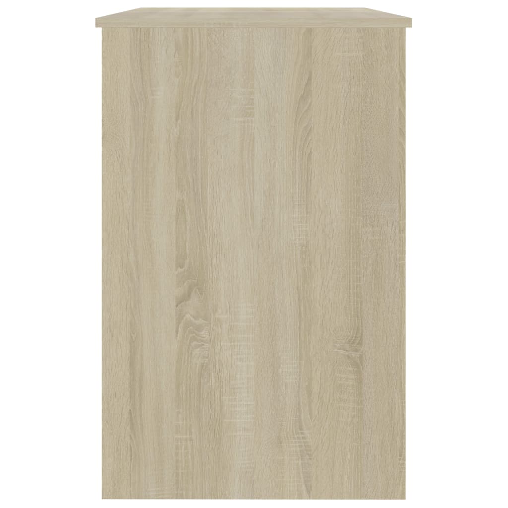 Secretária 100x50x76cm derivados de madeira carvalho sonoma