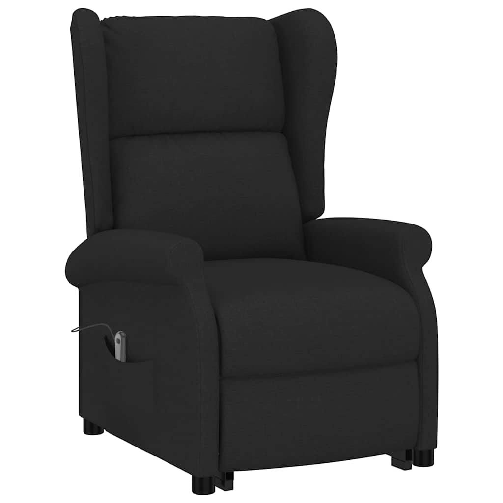 Poltrona elevatória tecido preto