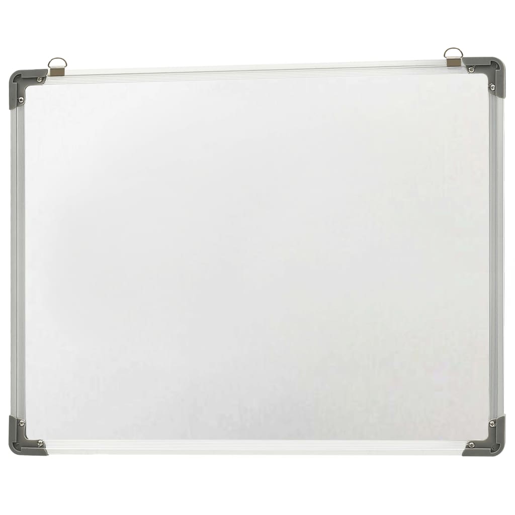 Quadro de escrita magnético 70x50 cm aço branco