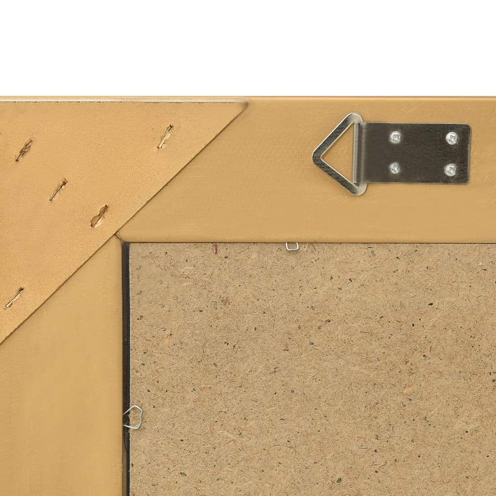 Espelho de parede estilo barroco 50x60 cm dourado
