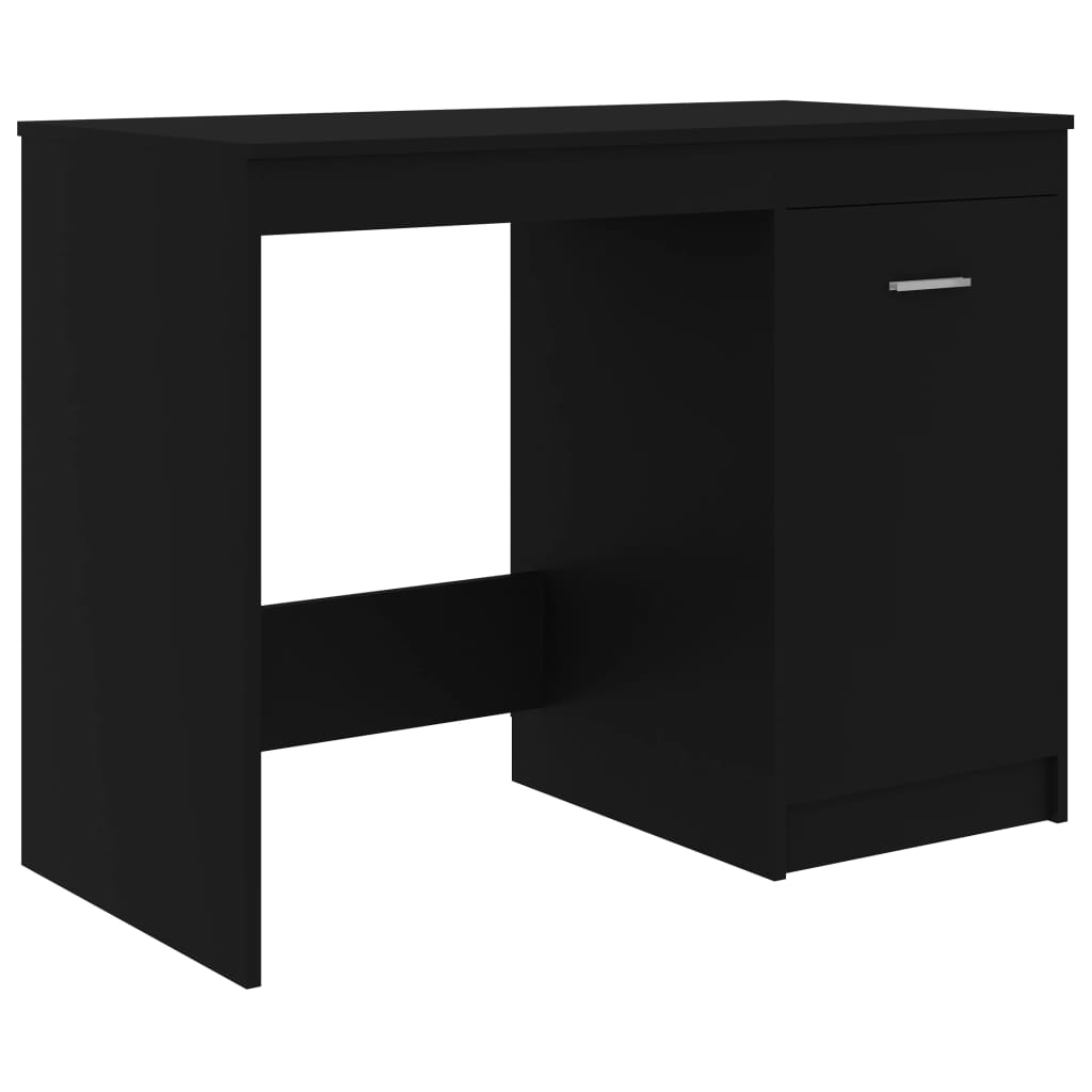 Secretária 140x50x76 cm contraplacado preto